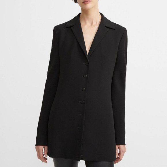 NWT THEORY CARDIGAN JACKET BLAZER IN CREPE 0 - Picture 1 of 13